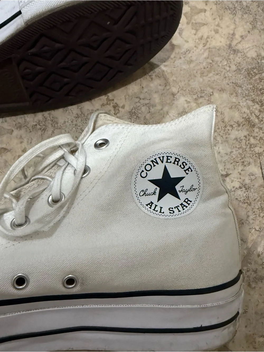 Converse Chuck Taylor All Star High Top Sneakers White Canvas | Women’s